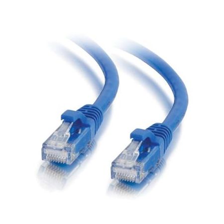 C2G Cat 6a Snagless Unshielded Ethernet Patch Cable (1', Blue) - 689