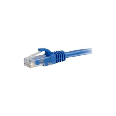 C2G 25ft Cat6a Snagless Unshielded (UTP) Ethernet Cable - Cat6a Network Patch Cable - PoE - Blue - 703