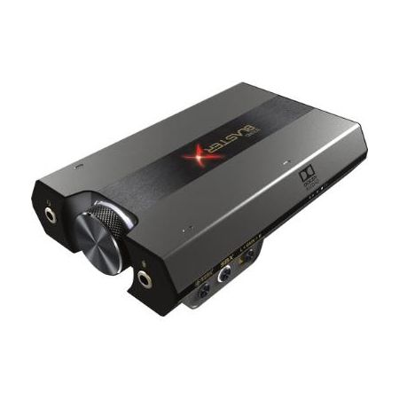 Creative Labs Sound BlasterX G6 7.1-Channel HD Gaming DAC and External USB Sound Card - 70SB177000000