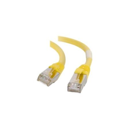 C2G 7ft Cat6 Snagless Shielded (STP) Ethernet Cable - Cat6 Network Patch Cable - PoE - Yellow - 865