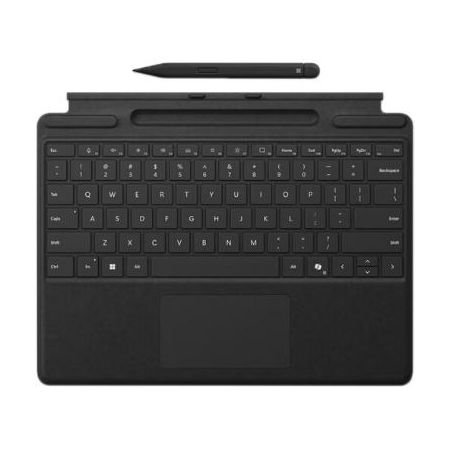 Microsoft 8X6-00168 Surface Pro Keyboard Cover with Slim Pen 2 (Black)