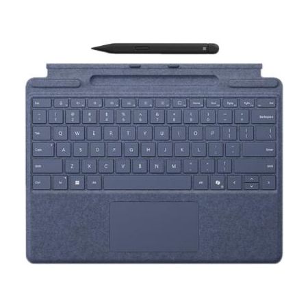 Microsoft 8X6-00191 Surface Pro Keyboard Cover with Slim Pen 2 (Sapphire)