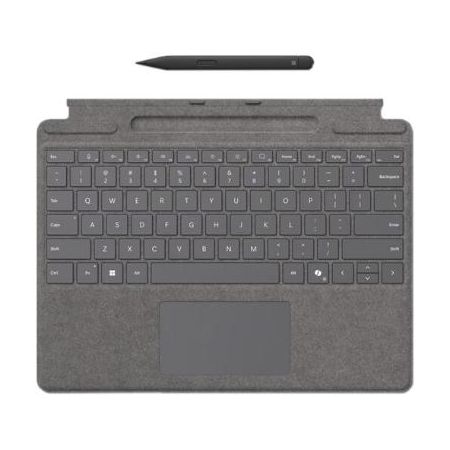 Microsoft 8X8-00164 Surface Pro Keyboard with Slim Pen for Business (Platinum)