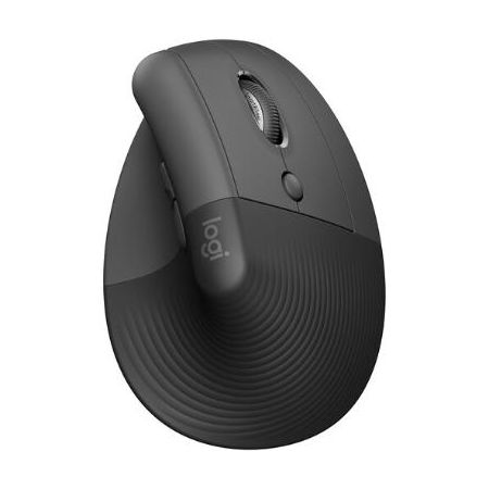 Logitech Lift Vertical Ergonomic Wireless Mouse (Graphite) - 910-006466