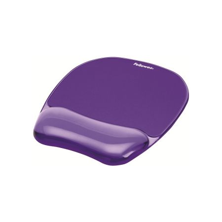 Fellowes Gel Crystals - mouse pad with wrist pillow - 91441