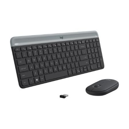 Logitech MK470 Slim Wireless Keyboard and Mouse Combo (Black) - 920-009437