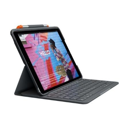 Logitech Slim Folio Protective Bluetooth Keyboard Case for 10.2