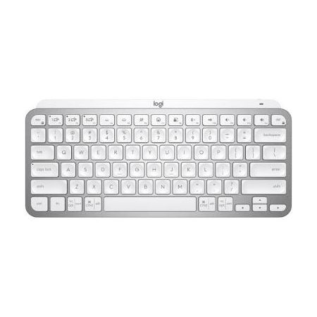 Logitech MX Keys Mini Wireless Keyboard (Pale Gray) - 920-010473