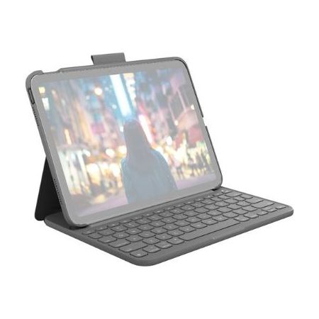 Logitech Slim Folio Protective Bluetooth Keyboard Case for 10.9