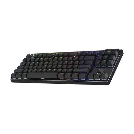 Logitech G PRO X TKL LIGHTSPEED Wireless RGB Gaming Keyboard (Black, Clicky) - 920-012118