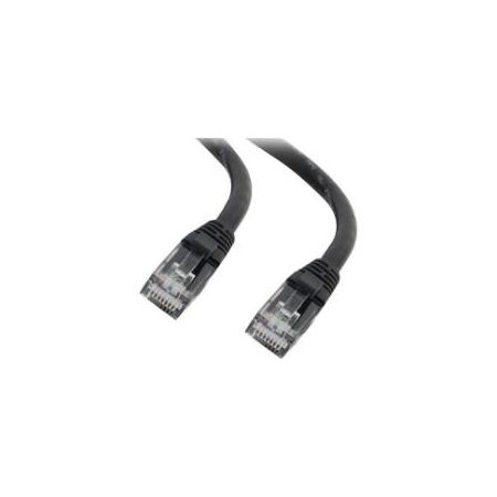 C2G 6in Cat6 Snagless Unshielded (UTP) Ethernet Cable - Cat6 Network Patch Cable - PoE - Black - 953