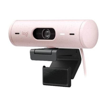 Logitech Brio 500 1080p Full HD Webcam (Rose) - 960-001432