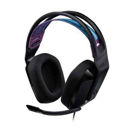 Logitech G G335 Wired Gaming Headset (Black) - 981-000977