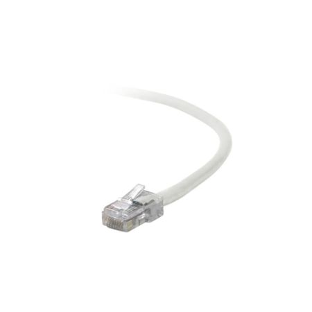 Belkin Cat5e/Cat5 6in White Ethernet Patch Cable, No Boot, UTP, 24 AWG, RJ45, M/M, 6