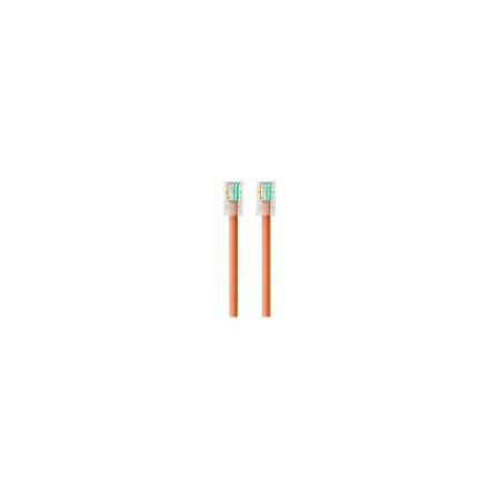 Belkin RJ45 CAT-5e Patch Cable Orange 10 Feet - A3L791-10-ORG