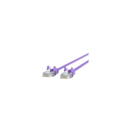 Belkin RJ45 CAT-5e Patch Cable, Snagless Molded Purple 14 - 5ft - A3L791-14-PUR-S