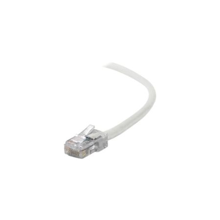 Belkin Cat5e/Cat5 15ft White Ethernet Patch Cable, No Boot, PVC, UTP, 24 AWG, RJ45, M/M, 350MHz, 15' - A3L791-15-WHT