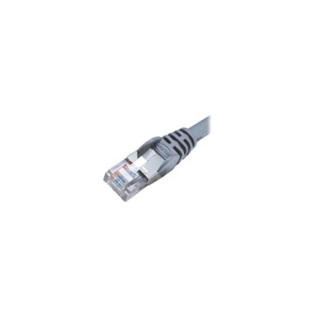 Belkin  Cat5e/Cat5 50ft Grey Snagless Ethernet Patch Cable, PVC, STP, 24 AWG, RJ45, M/M, 350MHz, 50' - A3L791-50-H-S