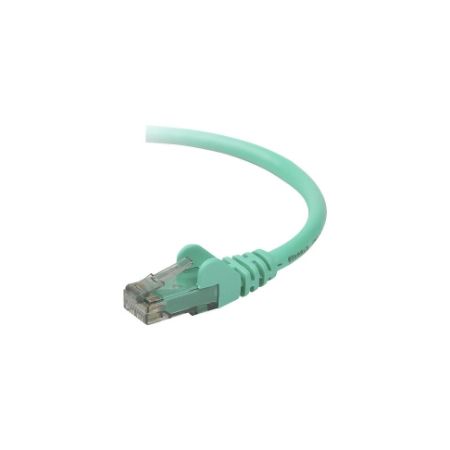 Belkin Cat5e/Cat5 7ft Green Snagless Ethernet Patch Cable, PVC, UTP, 24 AWG, RJ45, M/M, 350MHz, 7' - A3L791B07-GRN-S