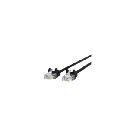 Belkin Cat6 Snagless Patch Cable - 8ft - A3L980-08-BLK-S