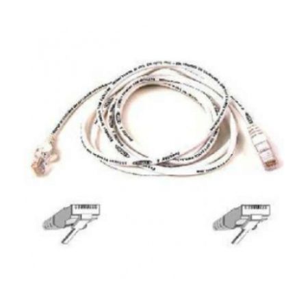 Belkin  Cat6 UTP Snagless Patch Cable, White, 100ft - A3L980-100-WHTS