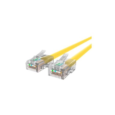 Belkin CAT6 Ethernet Patch Cable, RJ45, M/M - 12ft- Yellow - A3L980-12-YLW