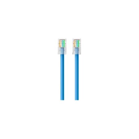 Belkin CAT6 Ethernet Patch Cable, RJ45, M/M - 14 Feet - Blue - A3L980-14-BLU