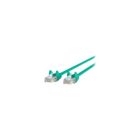 Belkin Cat6 Snagless Patch Cable, 15 Feet Green - A3L980-15-GRN-S