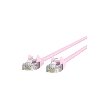 Belkin Cat6 Snagless Patch Cable - 20 Feet - Pink - A3L980-20-PNK-S