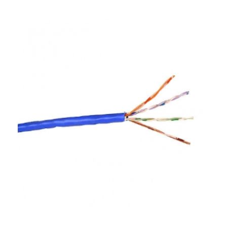 Belkin  Cat5e/Cat5 1000ft Blue Solid Bulk Cable, PVC, 4PR, 24 AWG, 1000' - A7L504-1000-BLU