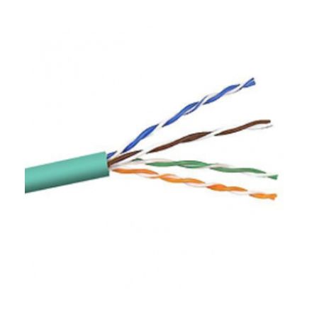 Belkin  Cat5e/Cat5 1000ft Green Solid Bulk Cable, PVC, 4PR, 24 AWG, 1000' - A7L504-1000-GRN