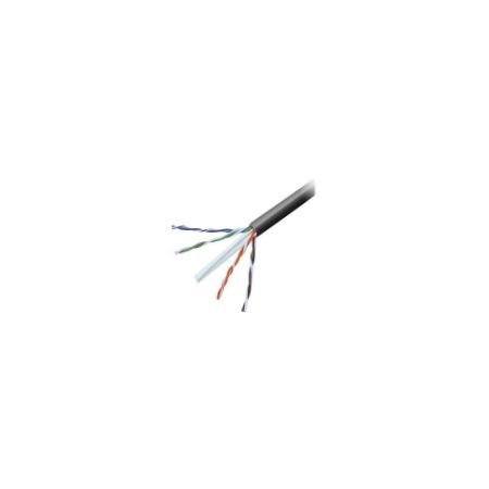 Belkin  Cat6 1000ft Black Plenum Solid Bulk Cable, 4PR, 23 AWG, 1000' - A7L704-1000BK-P