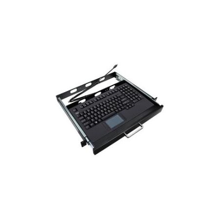 Adesso Touchpad Keyboard with Rackmount - AKB-425UB-MRP