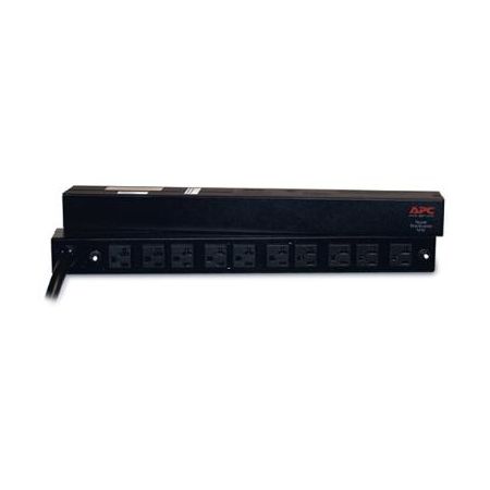 APC 120V Basic Rack Power Distribution Unit with 10 Outlets (1 RU, 30A)