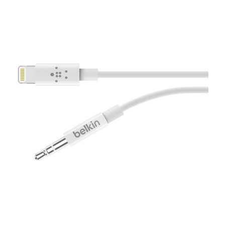 Belkin 3.5 mm Audio Cable With Lightning Connector - AV10172BT03-WHT