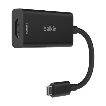 Belkin Connect USB-C to HDMI 2.1 Adapter (8K, 4K, HDR compatible) - AVC013BTBK