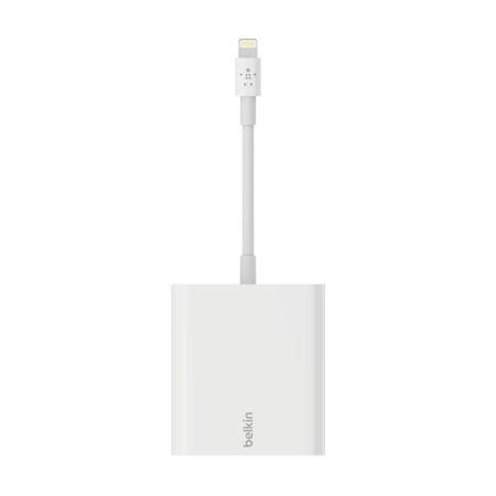 Belkin Ethernet + Power Adapter with Lightning Connector - B2B165BT