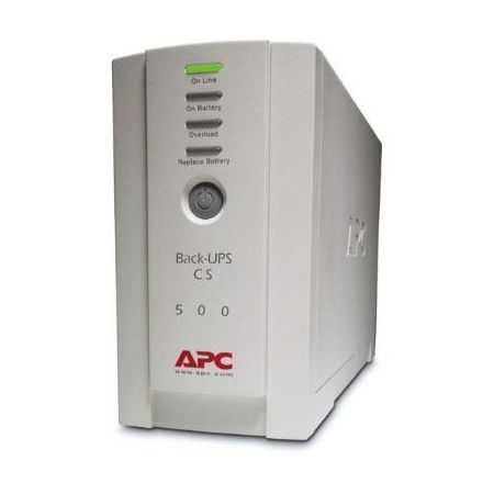 APC Back-UPS CS 500 6-Outlet Backup and Surge Protector, Beige (120v)