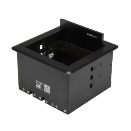 StarTech Conference Table Cable Management Box - Table Top - Conference Room AV - Conference Table Connectivity Box - BOX4CABLE