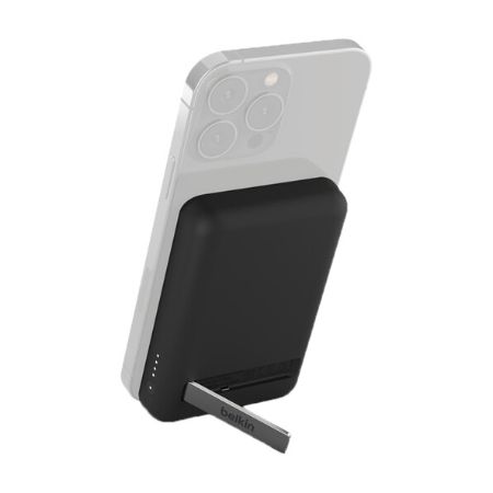 Belkin Magnetic Wireless Power Bank 5K + Stand - BPD004BTBK