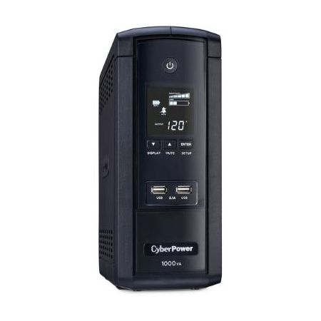 CyberPower BRG1000AVRLCD Intelligent LCD Series Uninterruptible Power Supply