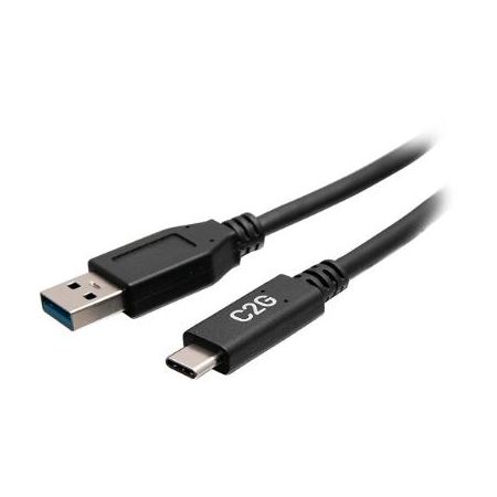 C2G USB 3.2 Gen 1 Type-C to Type-A Male Cable (6