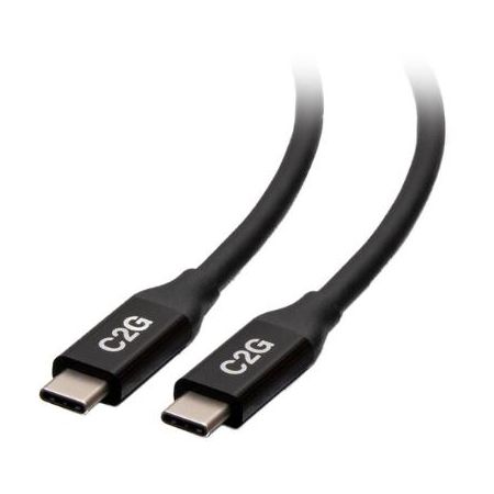 C2G USB4 USB-C Male to USB-C Male Cable (2.5') - C2G28877