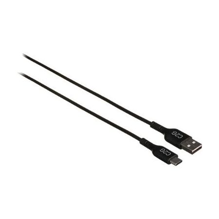 C2G USB 2.0 Type-A to USB Type-C Male Cable (1.5', Black) - C2G28884