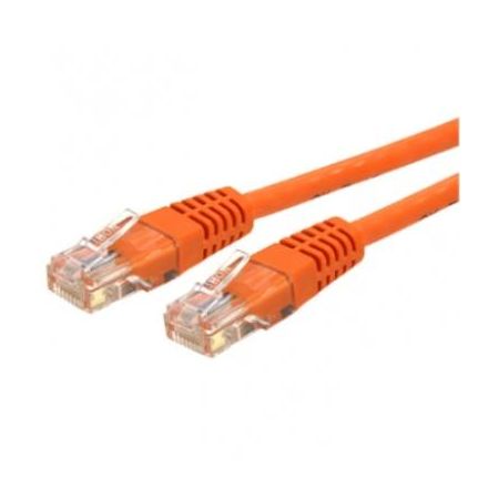 StarTech CAT6 Ethernet Cable 100' Orange 650MHz Molded Patch Cord PoE++ - C6PATCH100OR