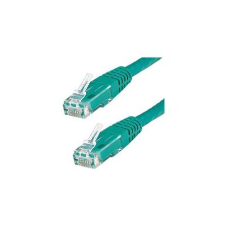 StarTech 15ft CAT6 Ethernet Cable - Green CAT 6 Gigabit Wire 100W PoE 650MHz Molded Patch Cord - C6PATCH15GN