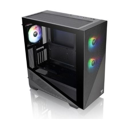 Thermaltake Divider 370 TG ARGB Mid Tower Chassis (Black) - CA-1S4-00M1WN-00