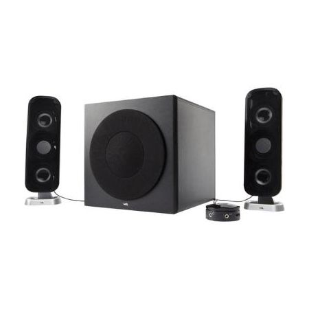 Cyber Acoustics CA-3908 2.1 Channel Powered Speaker System with Control Pod