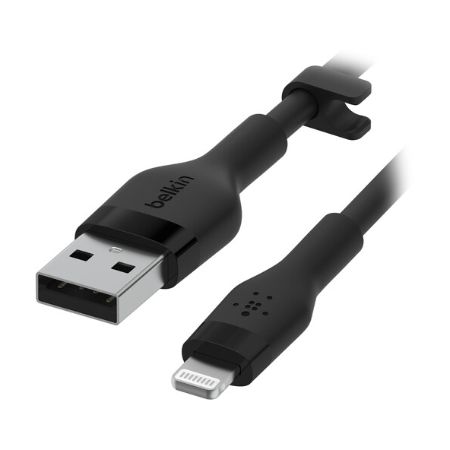 Belkin Belkin Boost Charge Flex USB-A to Lightning Cable (3.3', Black) - CAA008BT1MBK