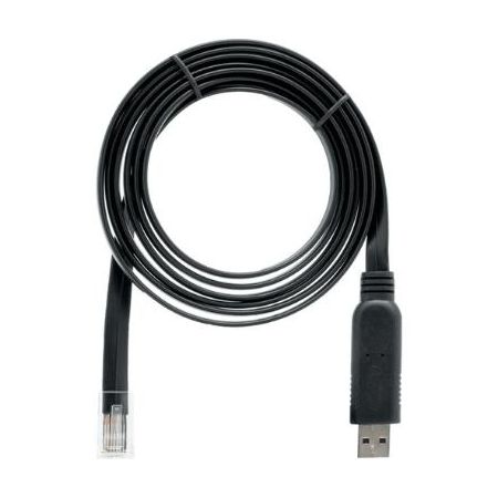 QNAP CAB-CONSOLE-URJ45-1M8 USB-A to RJ45 Console Cable (5.9')